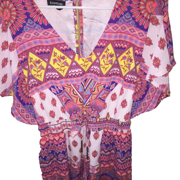 Women's Bebe Romper - Picture 3 of 4